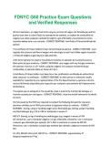 FDNYC G60 Practice Exam Questions and Verified Responses&period;