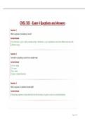 CNSL 503 - Exam 4 Questions and Answers