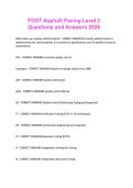 FDOT Asphalt Paving Level 2 Questions and Answers 2026