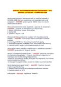  NURS 307 PROCTOR EXAM QUESTIONS AND ANSWERS - 100&percnt; VERIFIED - LATEST 2026 - GUARANTEED PASS