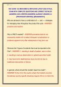 RAC EXAM - EU MDD&sol;AIMDD & MDR EXAM LATEST 2026 ACTUAL  EXAM WITH COMPLETE QUESTIONS AND CORRECT DETAILED  ANSWERS &lpar;100&percnt; VERIFIED ANSWERS&rpar; &vert;ALREADY GRADED A&plus;&vert;  &vert;&vert;PROFESSOR VERIFIED&vert;&vert; &vert;&vert;BRANDNEW&excl;&excl;&excl;&vert;&vert;