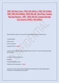 TNCC Written Exam&comma; TNCC 9th Edition&comma; TNCC 9th Edition TNP&comma; TNCC 9th Edition&comma; TNCC 9th edi&period; Test Prep&comma; Trauma Nursing Process - TNP - TNCC 9th Ed&comma; Trauma Nursing Core Course &lpar;TNCC&rpar;- 9th edition