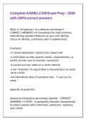 Complete ASWB LCSW Exam Prep &ndash; 2026 with 100&percnt; correct answers
