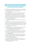 NR 667 Practice Study Guide &ndash; Latest Update &lpar;2026&sol;2027&rpar;&comma; FNP Capstone Practicum and Intensive Exam Questions with 100&percnt; Verified Answers&comma; Chamberlain University &ndash; comprehensive exam preparation material