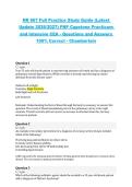 NR 667 Full Practice Study Guide &ndash; Latest Update &lpar;2026&sol;2027&rpar;&comma; FNP Capstone Practicum and Intensive CEA&comma; Questions with 100&percnt; Correct Answers&comma; Chamberlain University &ndash; comprehensive exam preparation material