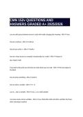 CMN 152v QUESTIONS AND ANSWERS GRADED A&plus; 2025&sol;2026