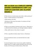 HBSS 501 EXAM 2025 COMPLETE VERIFIED ANSWERS COMPREHENSIVE SCRIPT 2026 COMPLETE QUESTIONS AND SOLUTIONS GRADED A&plus;