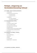 Samenvatting Religie&comma; zingeving & levensbeschouwing &lpar;RZL&rpar; KU Leuven &lpar;A08C2A&rpar; - Jan De Volder