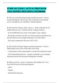 PUBH 302 EXAM 2 ACTUAL PREP BANK 2026 EXPERT SOLUTIONS CONFIRMED
