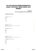 Test Bank  &ndash; Business Mathematics in Canada &lpar;10th Edition&rpar; By F&period; Ernest Jerome & Tracy Worswick &vert; All Chapters Covered &vert; Rated A&plus; &vert; Newest Edition