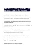  CMN 003V EXAM &num;1 QUESTIONS AND ANSWERS GRADED A&plus; 2025&sol;2026