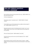  CMN 150V&colon; Midterm questions &answers 2025&sol;2026