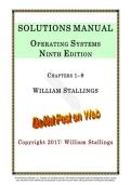 solutions manual&comma; textbook answers&colon; Operating Systems Internals and Design Principles - Stallings -9e- &lbrack;2025-2026 Semester&rsqb;