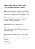 QASP-S EXAM PRACTICE GUIDE 2026 QUESTIONS AND ANSWERS VERIFIED