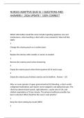 NUR325 ADAPTIVE QUIZ GI &vert; QUESTIONS AND ANSWERS &vert; 2026 UPDATE &vert; 100&percnt; CORRECT