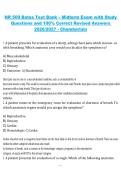 NR 509 Bates Test Bank &ndash; Midterm Exam with Study Questions and 100&percnt; Correct Revised Answers &lpar;2026&sol;2027&rpar;&comma; Chamberlain University &ndash; comprehensive midterm exam preparation material