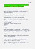 NURS 5432 EXAMS  QUESTIONS AND  ANSWER &vert; GUAREENTEED PASS