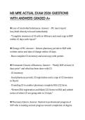 MS MPJE ACTUAL EXAM 2026 QUESTIONS WITH ANSWERS GRADED A&plus;