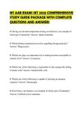 MT AAB EXAMS SET 2026 COMPREHENSIVE STUDY GUIDE PACKAGE WITH COMPLETE QUESTIONS AND ANSWER