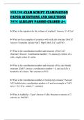 MTL200 EXAM SCRIPT EXAMINATION PAPER QUESTIONS AND SOLUTIONS 2026 ALREADY PASSED GRADED A&plus;&period;