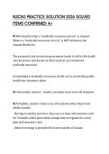 N3CN3 PRACTICE SOLUTION 2026 SOLVED ITEMS CONFIRMED A&plus;