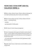 N3CN3 QUIZ 2 EXAM SCRIPT 2026 FULL EVALUATION VERIFIED A&plus;