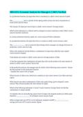 MBA 651&colon; Economic Analysis for Managers &vert;&vert; 100&percnt; Verified&period;