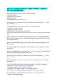 MBA 651 - Economic Analysis - Supply &plus; Demand Chapter 2 &vert;&vert; 100&percnt; Accurate Solutions&period;