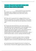 NAADAC PRACTICE REVIEW BANK 2026 EXPERT SOLUTIONS PROVIDED