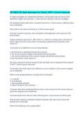 All MBA 651 Quiz Questions for Final &vert;&vert; 100&percnt; Correct Answers&period;
