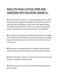NACE CP2 EXAM 2 ACTUAL PAPER 2026 QUESTIONS WITH SOLUTIONS GRADED A&plus;