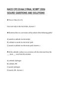 NACE CP2 EXAM 2 FINAL SCRIPT 2026 SOLVED QUESTIONS AND SOLUTIONS