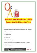 NUR 242 Med-Surg Exam 1 &vert; 150&plus; Q&A &vert; Skin&comma; Pressure Ulcers&comma; IV Therapy&comma; Older Adult&comma; Anesthesia&comma; Infection Control
