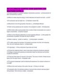 BIO 256 UPDATED SCRIPTED EXAM QUESTIONS AND SOLUTIONS RATED