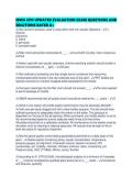 IBWA CPO UPDATED EVALUATION EXAM QUESTIONS AND SOLUTIONS RATED