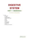 Digestive System Anatomy & Physiology Notes &vert; Mnemonics &plus; Diagrams &vert; Exam Ready