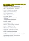 BICSI INSTALLER 2 UPDATED COMPREHENSIVE QUESTIONS AND SOLUTIONS RATED