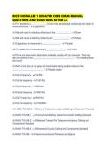 BICSI INSTALLER 1 UPDATED CORE EXAM MANUAL QUESTIONS AND SOLUTIONS RATED