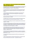 NCCT INSURANCE UPDATED REVISION EXAM QUESTIONS AND SOLUTIONS RATED