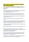 MDCB LATEST 2026 CORE EXAM MANUAL QUESTIONS AND ANSWERS MARKED