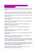 SCHM 2301 LATEST 2026 EXAM QUESTIONS AND ANSWERS MARKED