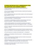7B WOOD DESTROYING PESTS COMPREHENSIVE EXAM 2026 QUESTIONS AND ANSWERS SCORED