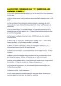 AAA DRIVERS CORE EXAM 2026 TEST QUESTIONS AND ANSWERS SCORED 