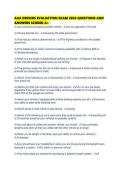 AAA DRIVERS EVALUATION EXAM 2026 QUESTIONS AND ANSWERS SCORED