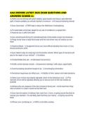 AAA DRIVERS LATEST 2026 EXAM QUESTIONS AND ANSWERS SCORED