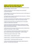 ADOBE ILLUSTRATOR CORE EXAM 2026 TEST QUESTIONS AND SOLUTIONS SCORED