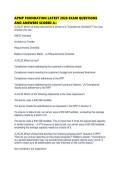 APMP FOUNDATION LATEST 2026 EXAM QUESTIONS AND ANSWERS SCORED A&period;pdf