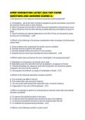 APMP FOUNDATION LATEST 2026 TEST PAPER QUESTIONS AND ANSWERS SCORED A&period;pdf