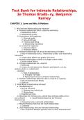Test Bank for Intimate Relationships &lpar;3rd Edition&rpar; &vert; Thomas Bradbury & Benjamin Karney