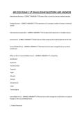 IMS 3310 EXAM 1 UT DALLAS EXAM QUESTIONS AND ANSWERS